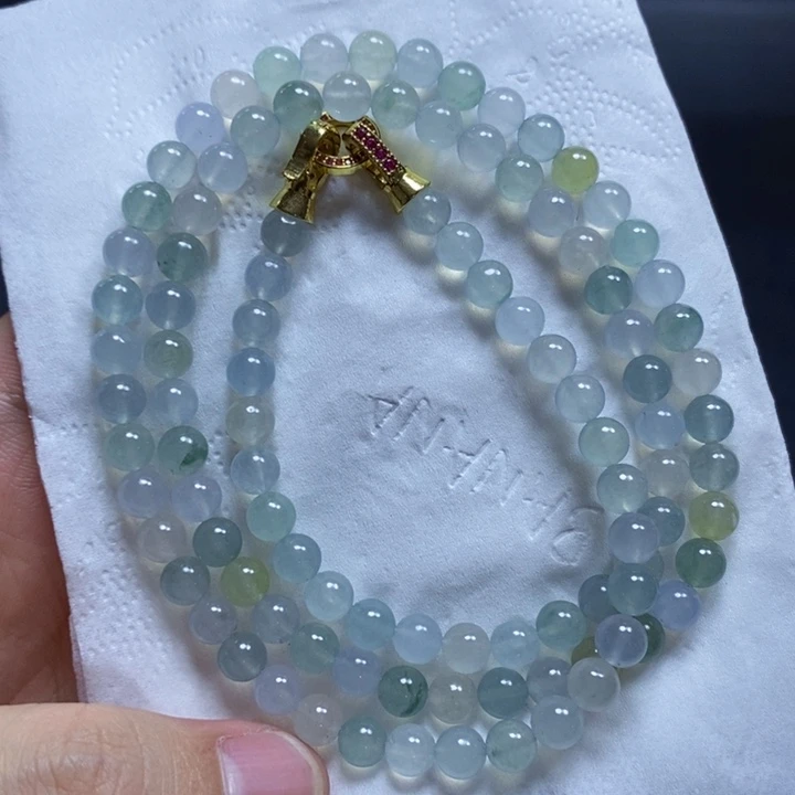 定制翡翠未镶嵌缅甸翡翠A货卡6.2