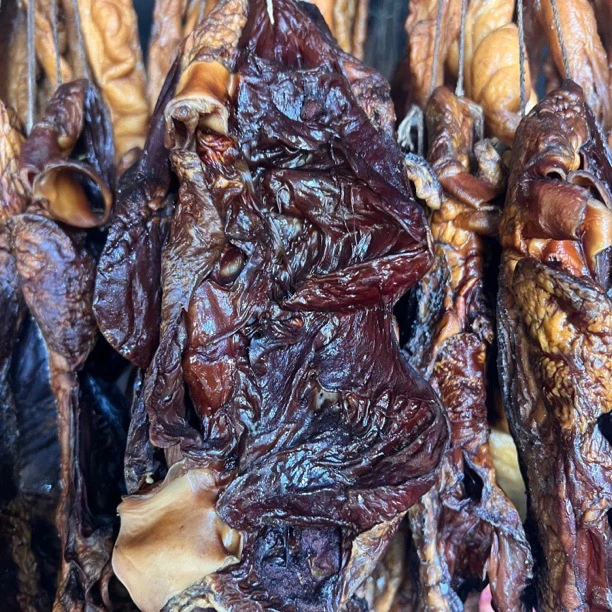 【猪心 现称】湘西柴火烟熏腊猪心