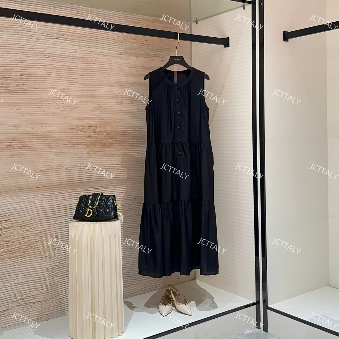 【宠粉价】夏季新款百搭无袖显瘦国风时尚气质宽松连衣裙W-A295