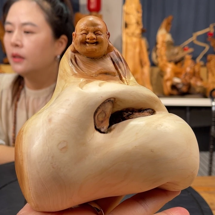 柏木（崖柏）手把件