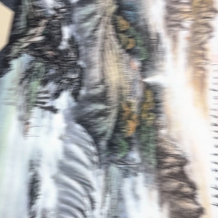 国画我的心好痛啊我的心真的好痛啊好