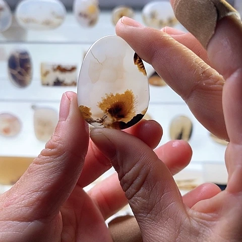 【闪购商品】玛瑙/玉髓珠宝半成品未镶嵌