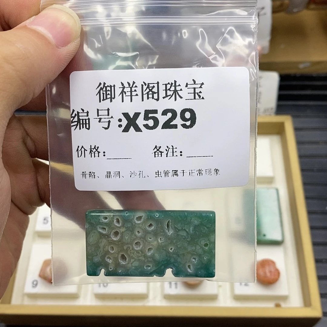 硅化珊瑚（珊瑚玉）未镶嵌颈饰树*梅