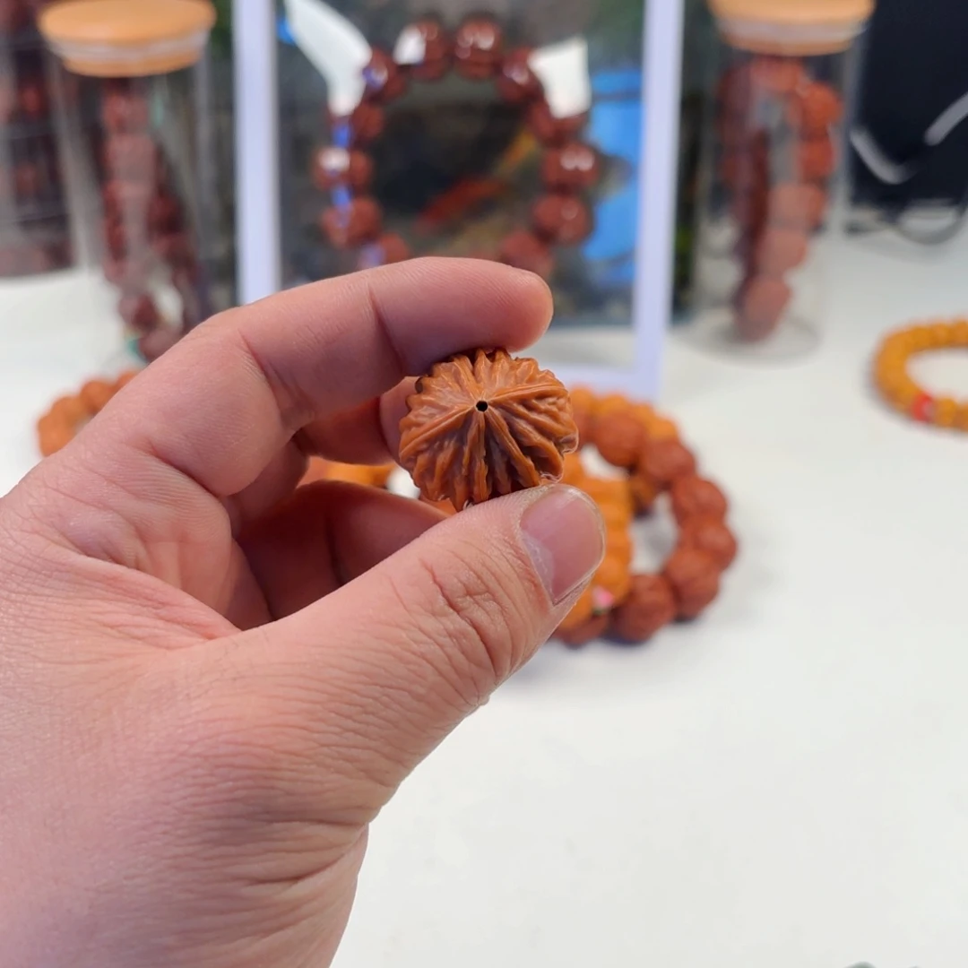 文玩核桃手串傅*小核桃16