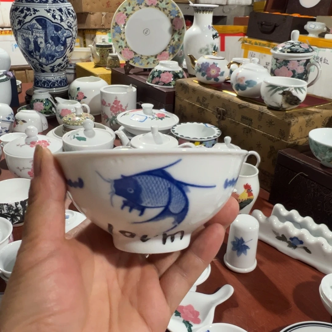 醴陵厂瓷微瑕慎拍