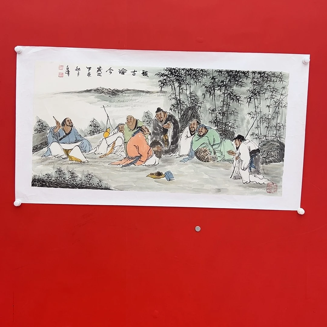 国画画家徐文清画家作品