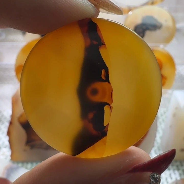 玛瑙/玉髓未镶嵌项链