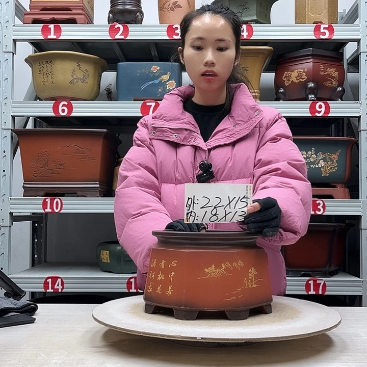 花盆紫砂紫砂花盆