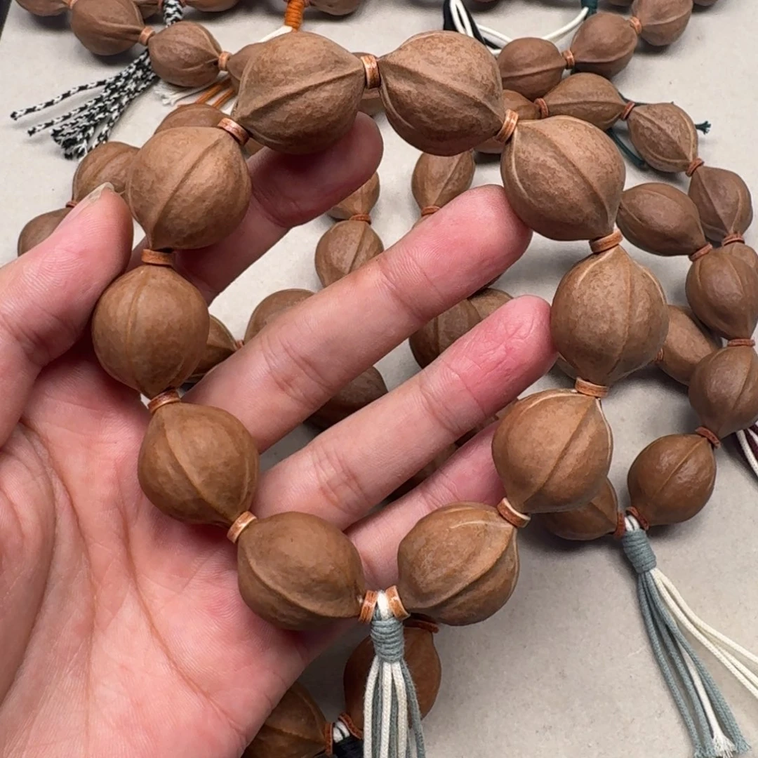 梅林铁核手串2126大尺寸短圆