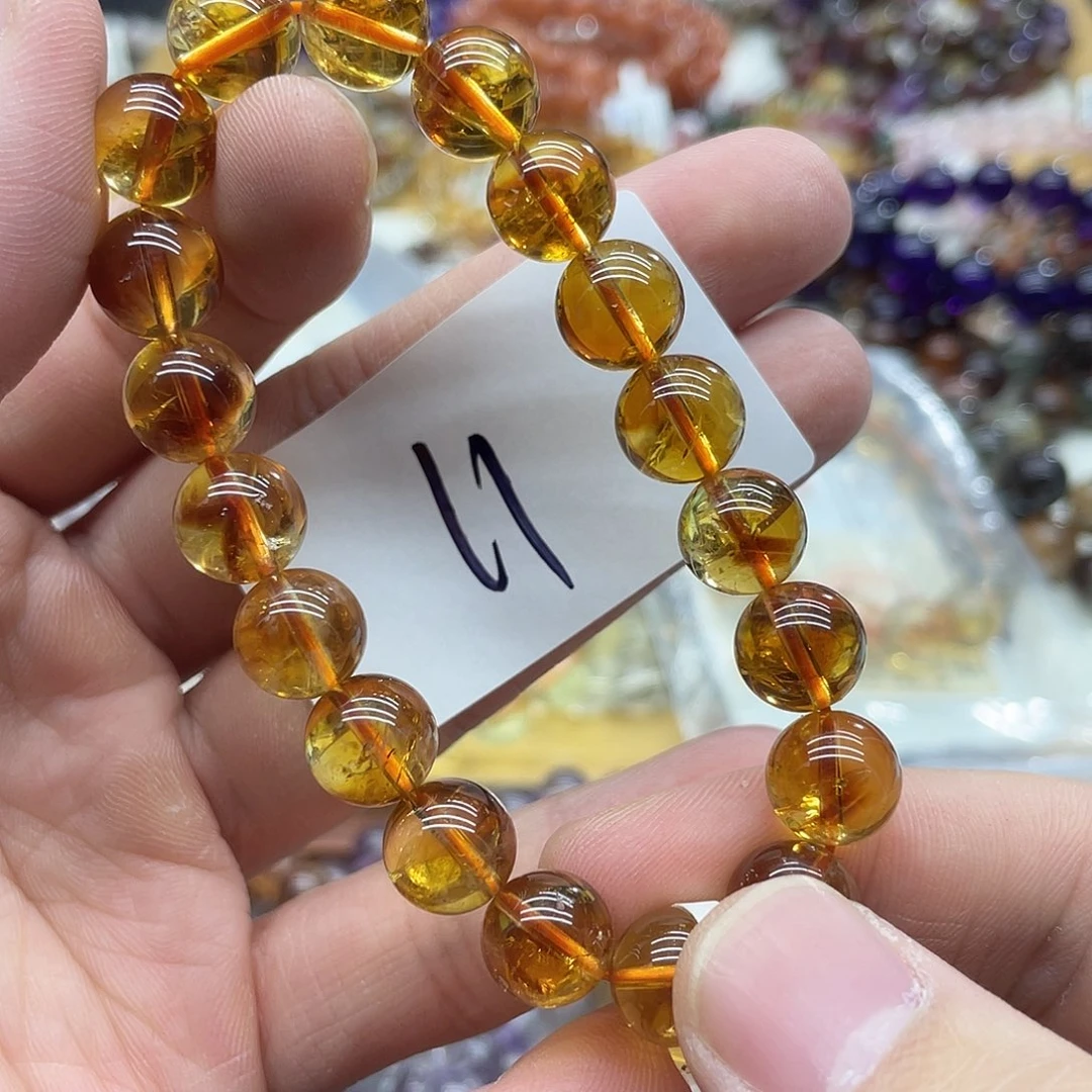 水晶未镶嵌手串天然