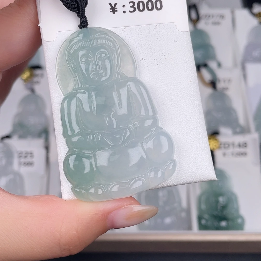 翡翠未镶嵌颈饰zc199