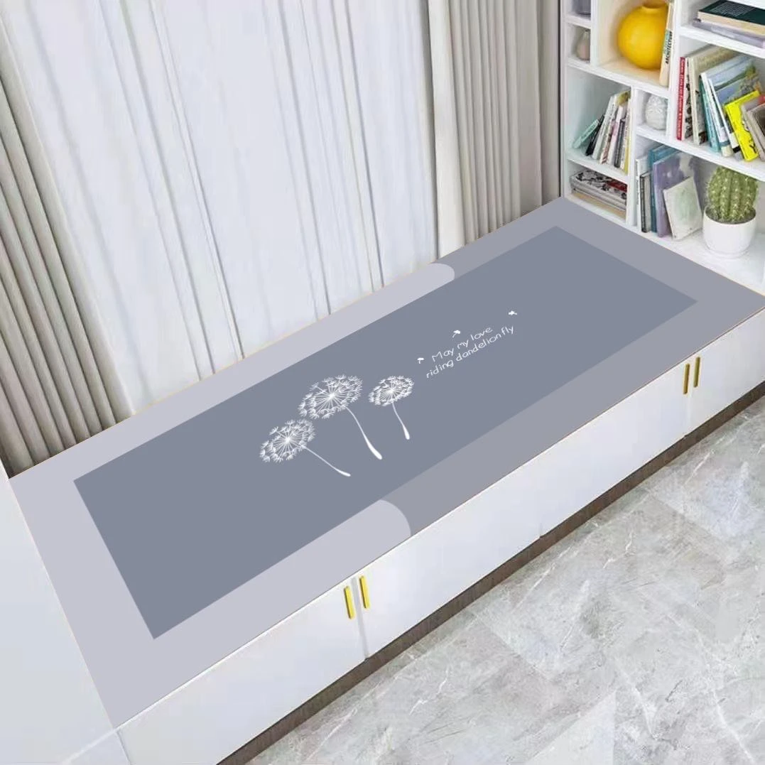 免洗可擦防水防滑四季通用自由裁剪窗台飘窗垫定制阳台榻榻米坐垫