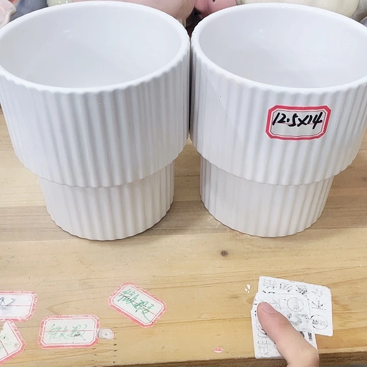 花盆陶瓷全场12包邮