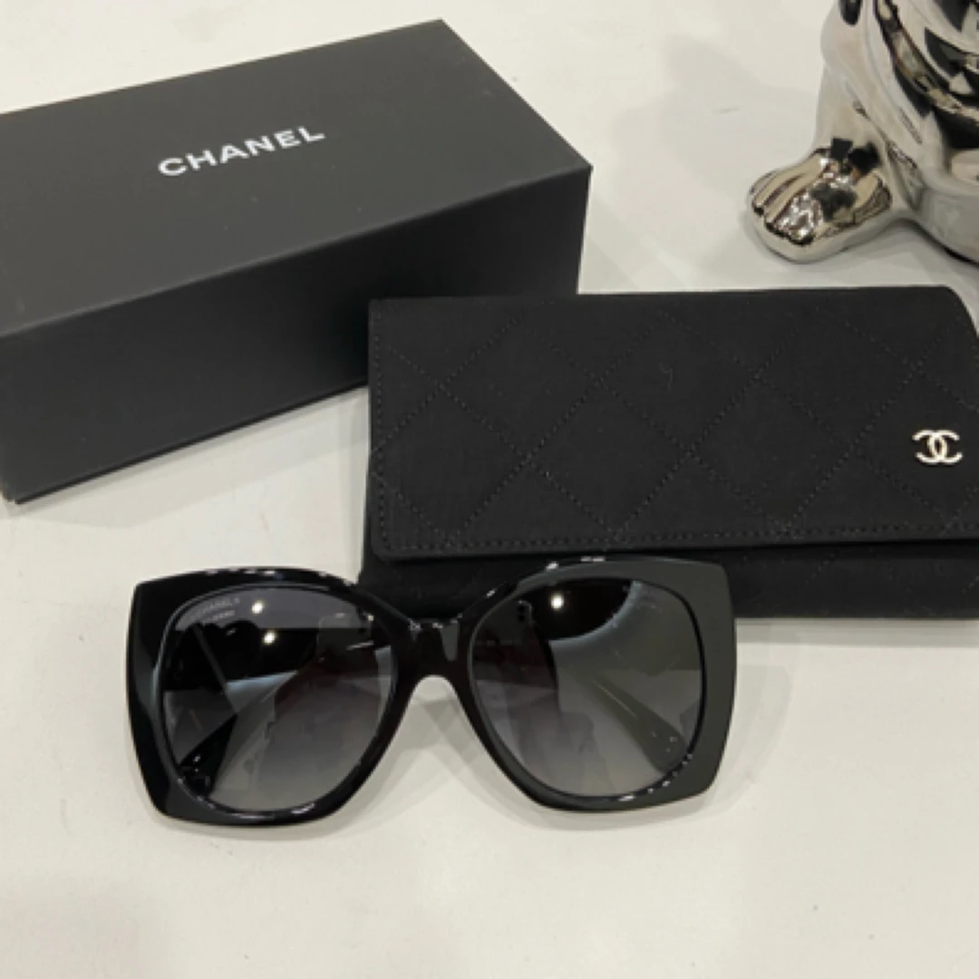 全新未使用 Chanel/香奈儿 爱心小猫眼墨镜太阳镜