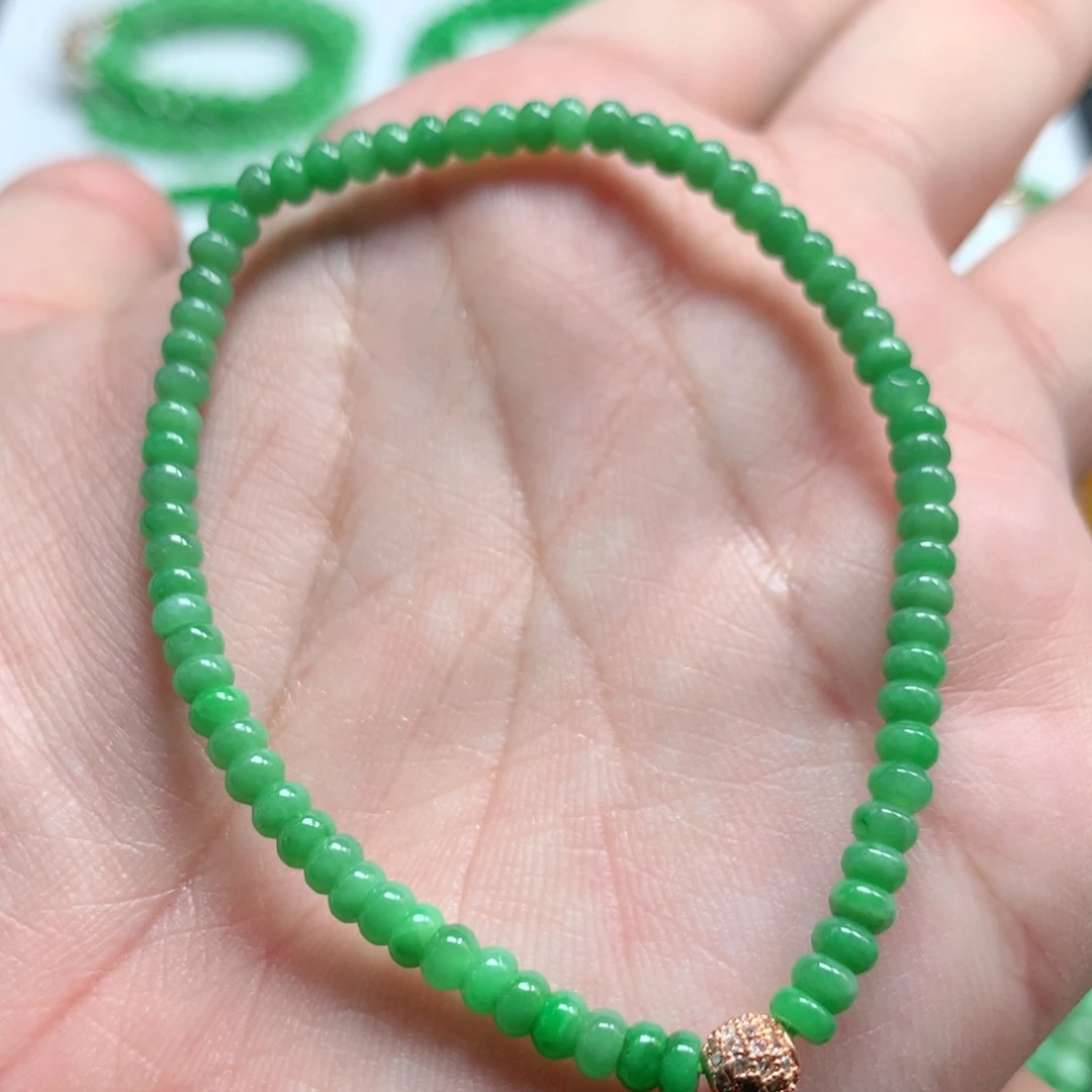 翡翠未镶嵌手链翡翠