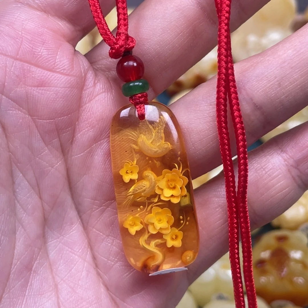 未镶嵌琥珀裸石蜜蜡