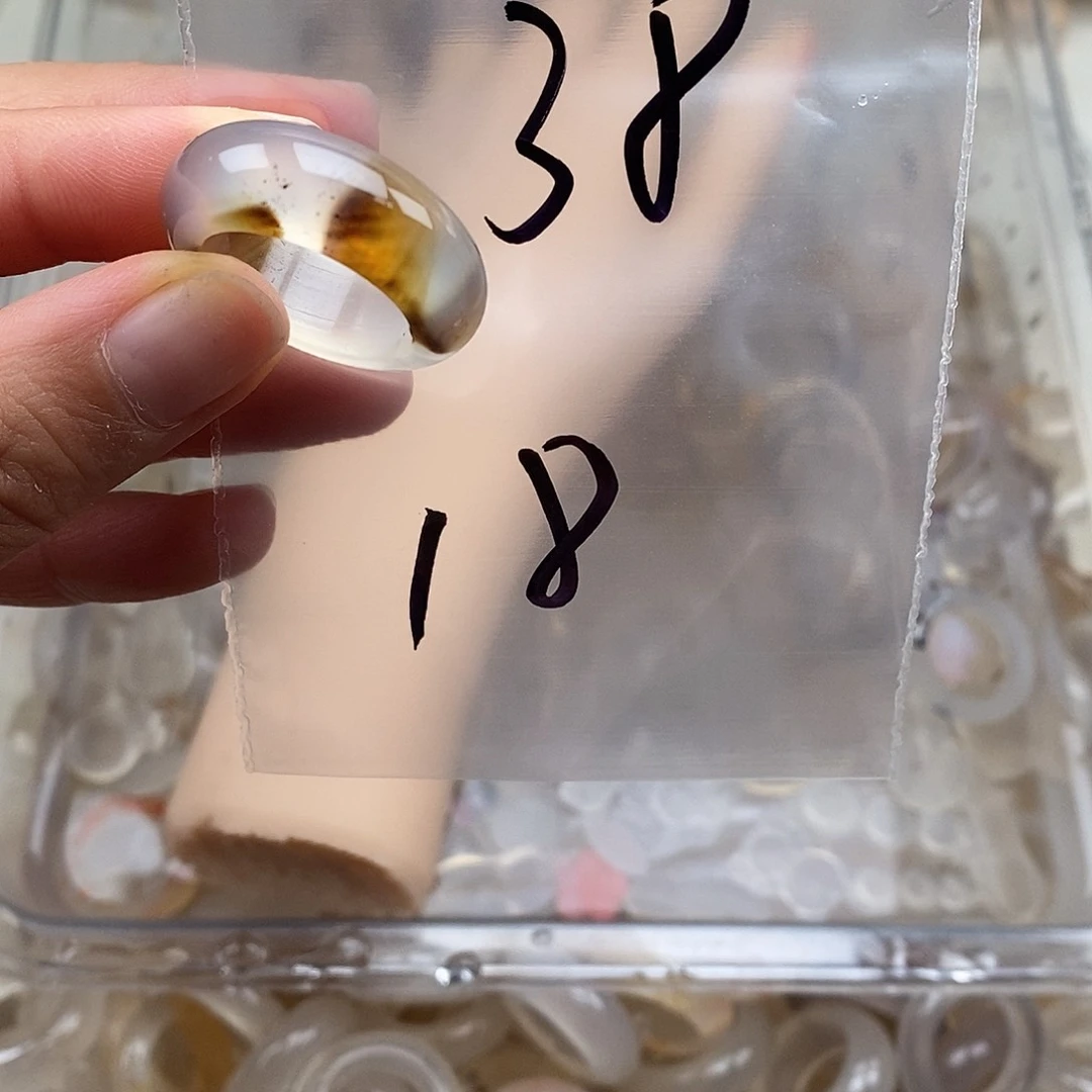 未镶嵌戒指玛瑙/玉髓