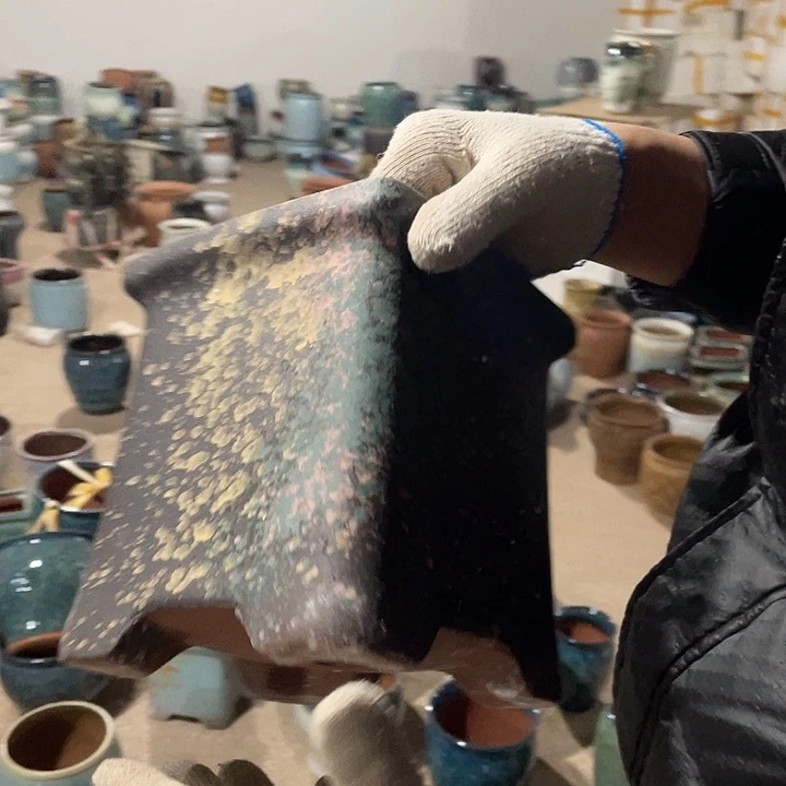 红陶瑕疵16/18一个