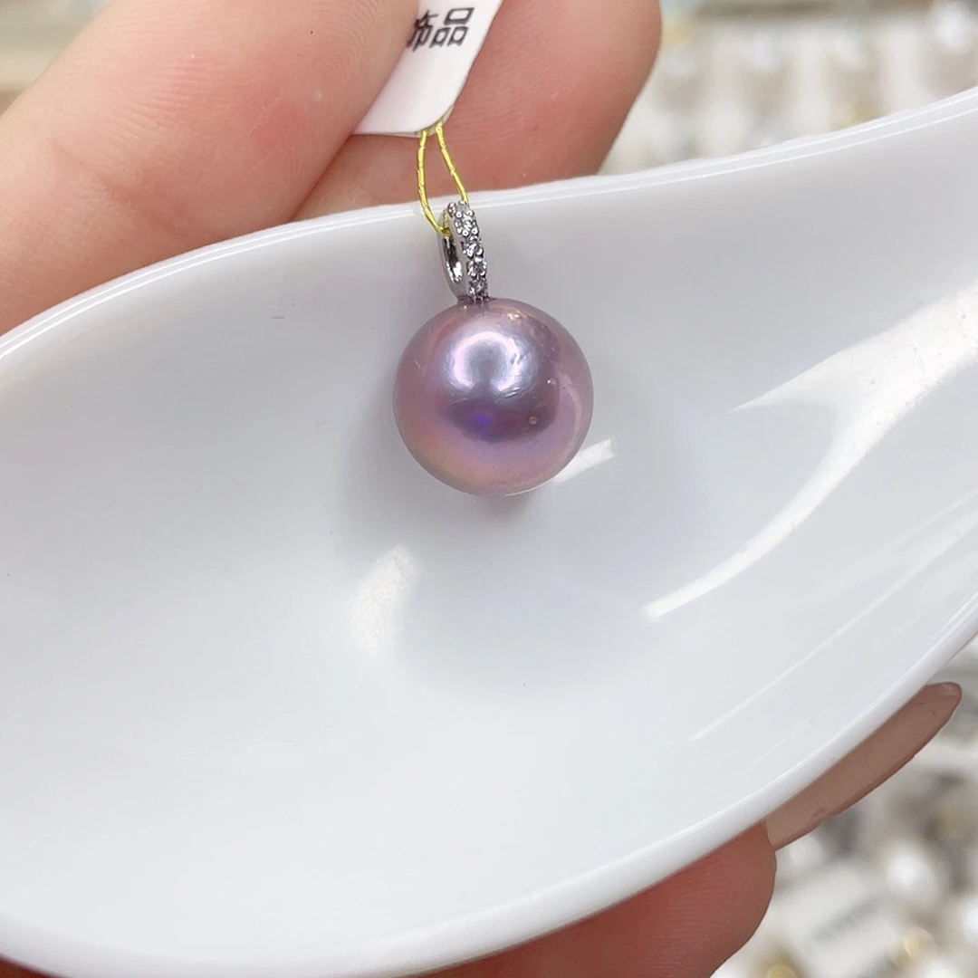 淡水珍珠未镶嵌吊坠(赠链)
