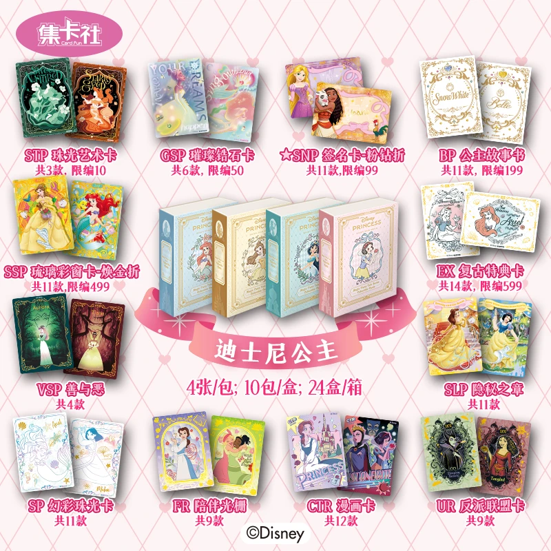 card.fun/集卡社《迪士尼公主魔法童话》收藏卡