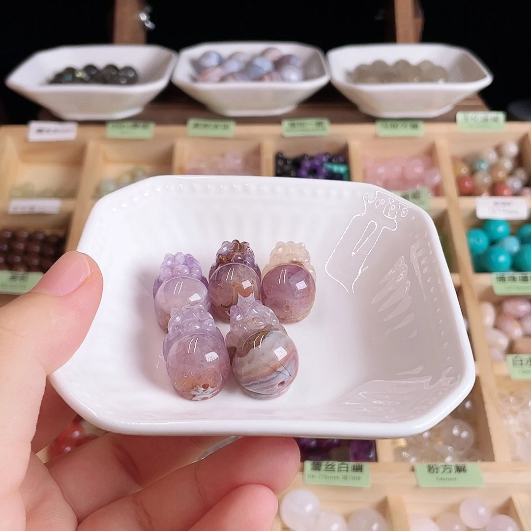 未镶嵌珠宝半成品紫晶