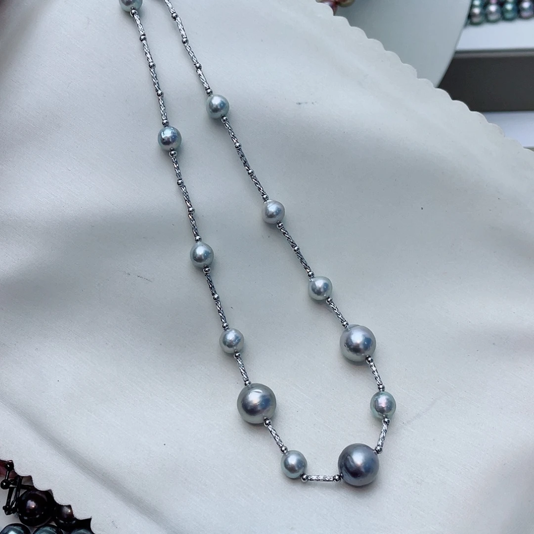 未镶嵌海水珍珠颈饰w7