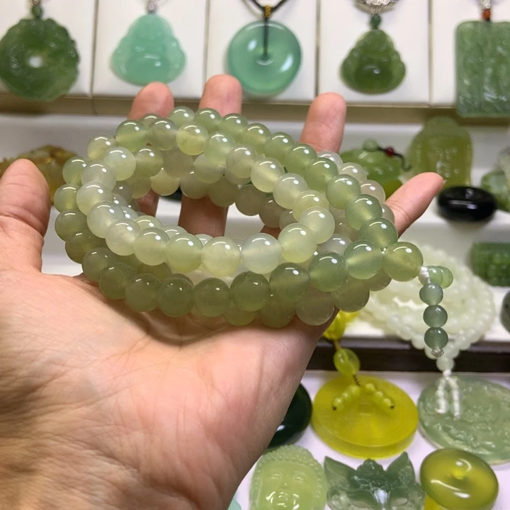 【闪购商品】未镶嵌蛇纹石玉颈饰?*?