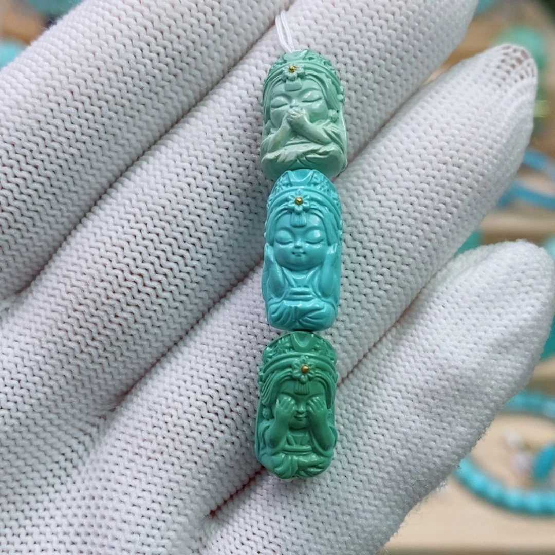 绿松石未镶嵌珠宝奇石