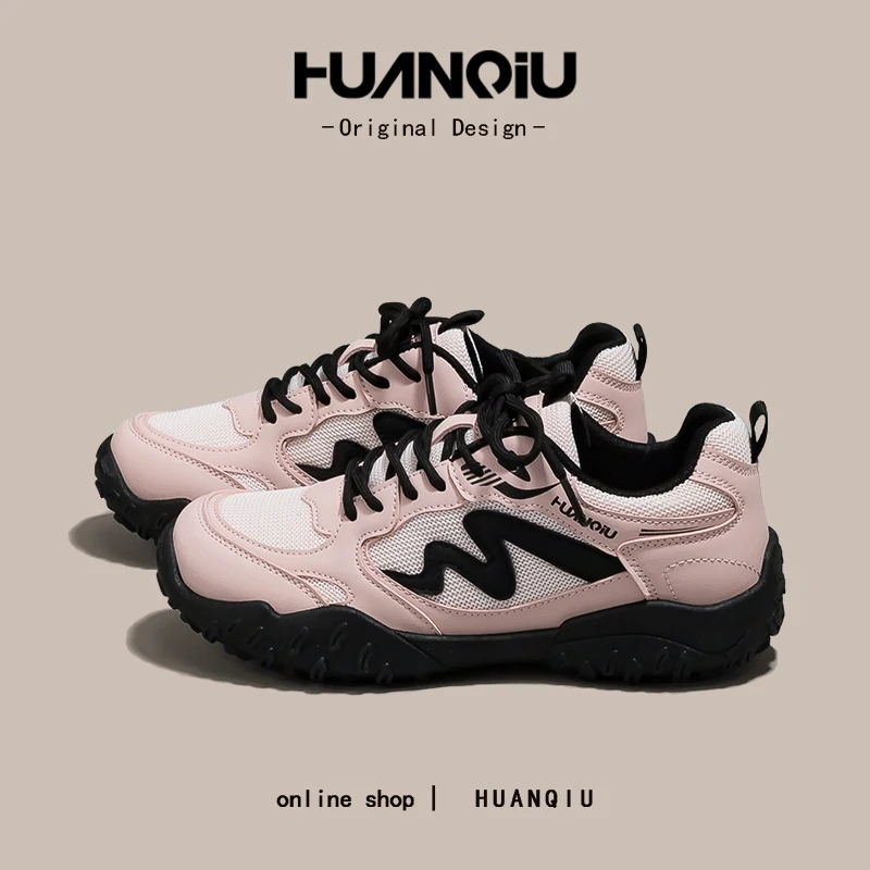 环球多巴胺明星同款百搭小众阿甘鞋女款2025新款网红潮运动鞋K823