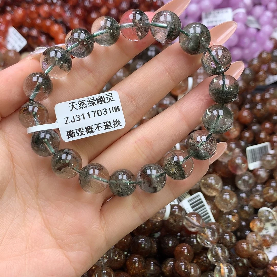 水晶手链未镶嵌，