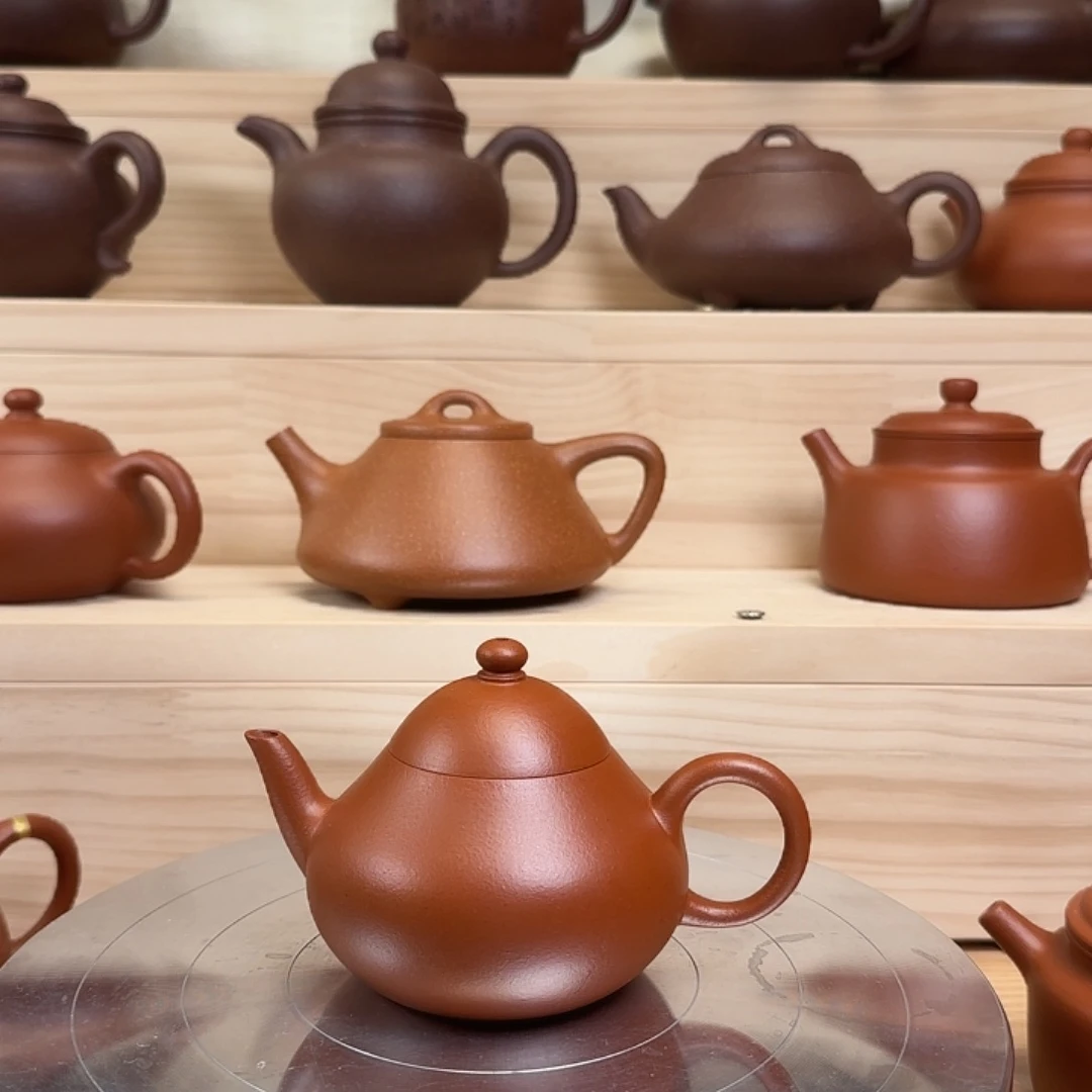 茶壶紫砂黄龙山原矿零添加嘉道鼎字梨