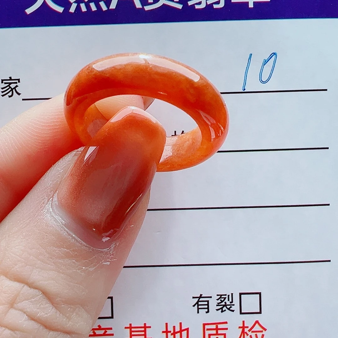 翡翠未镶嵌戒指戒圈