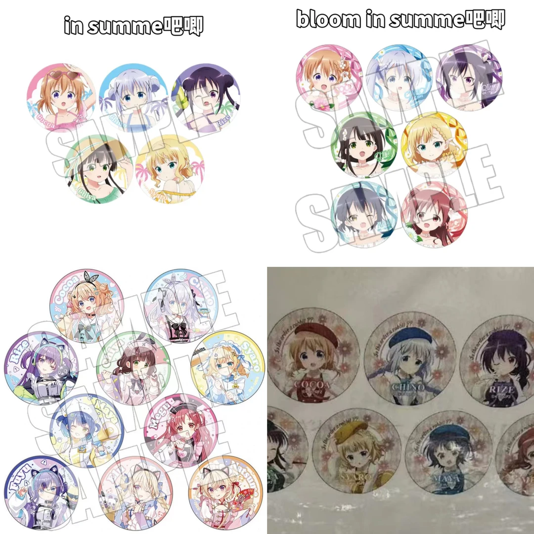 【点兔】仙境女仆夏日吧唧徽章盲盒要来点兔子吗