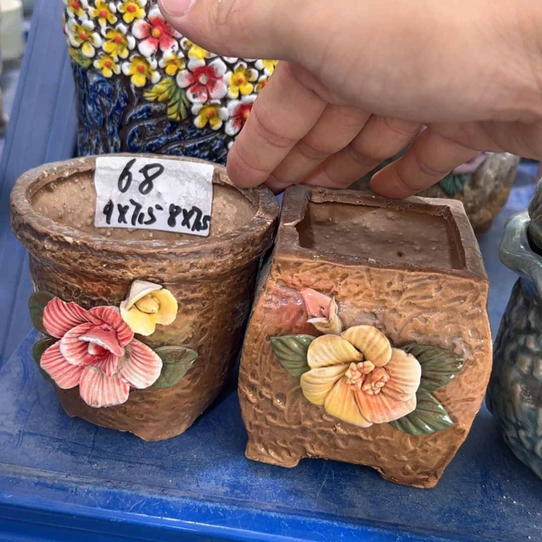 陶瓷多肉小花盆@@68