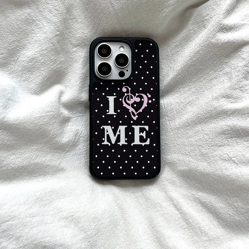 我爱我波点气质适用苹果16手机壳iphone15promax女1432华为pura70
