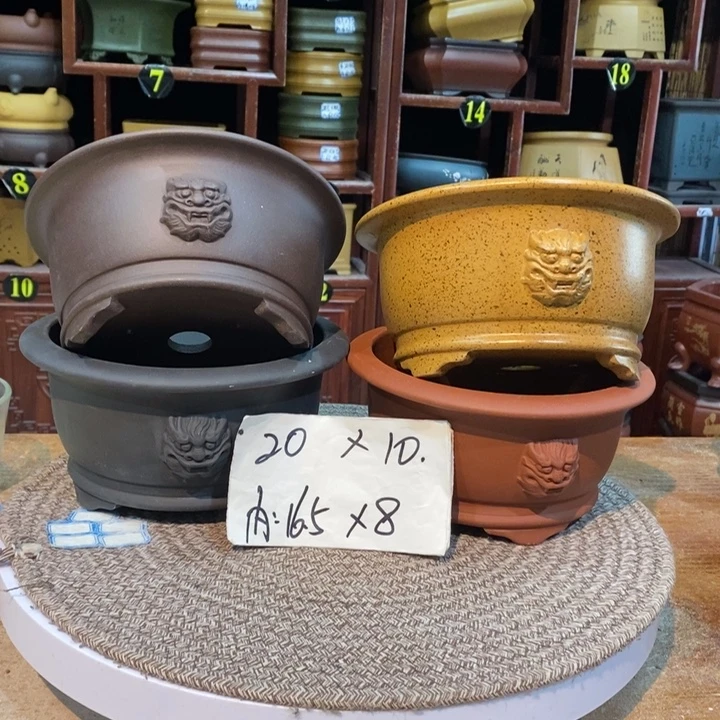 紫砂花盆紫砂花盆