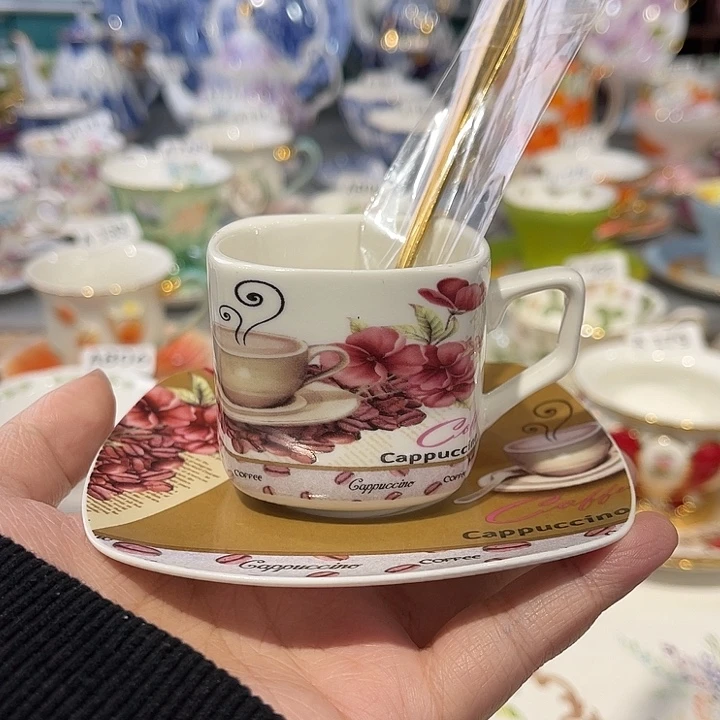 瓷器瓷器瓷器瓷器瓷器瓷器浓缩咖啡杯80ml