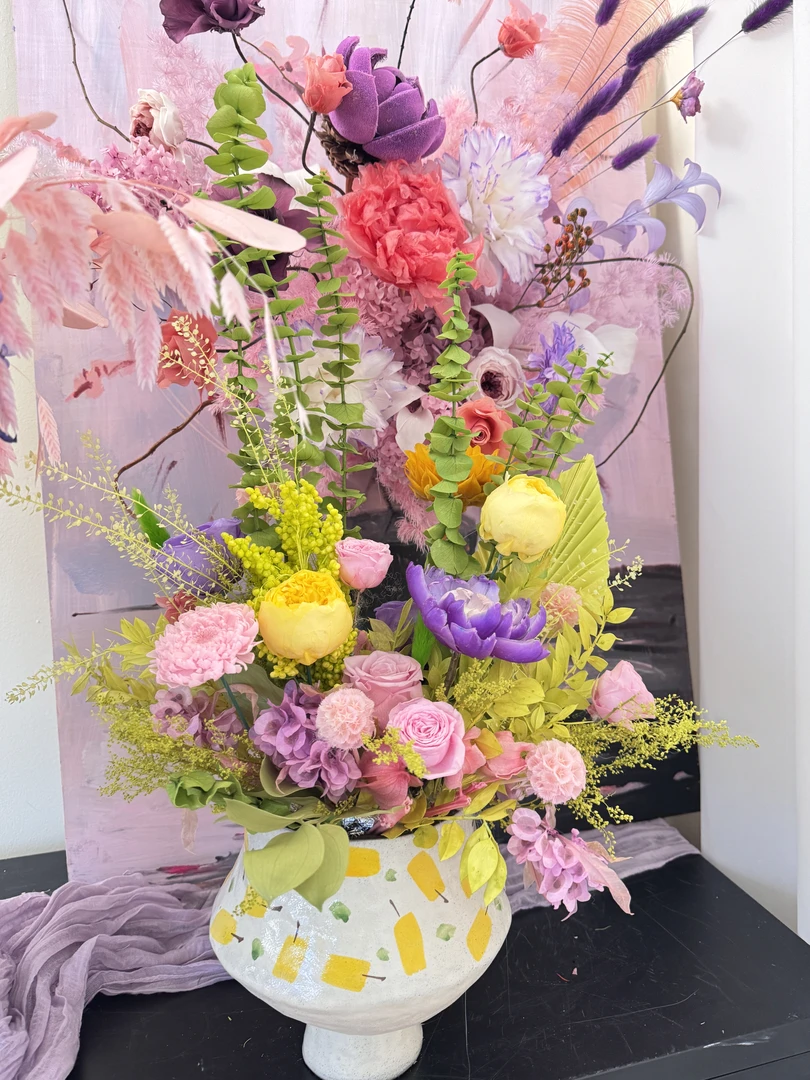 童年  永生花创意摆件