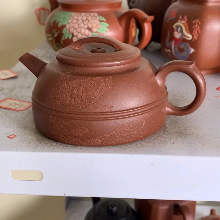 紫砂茶壶原矿手工38