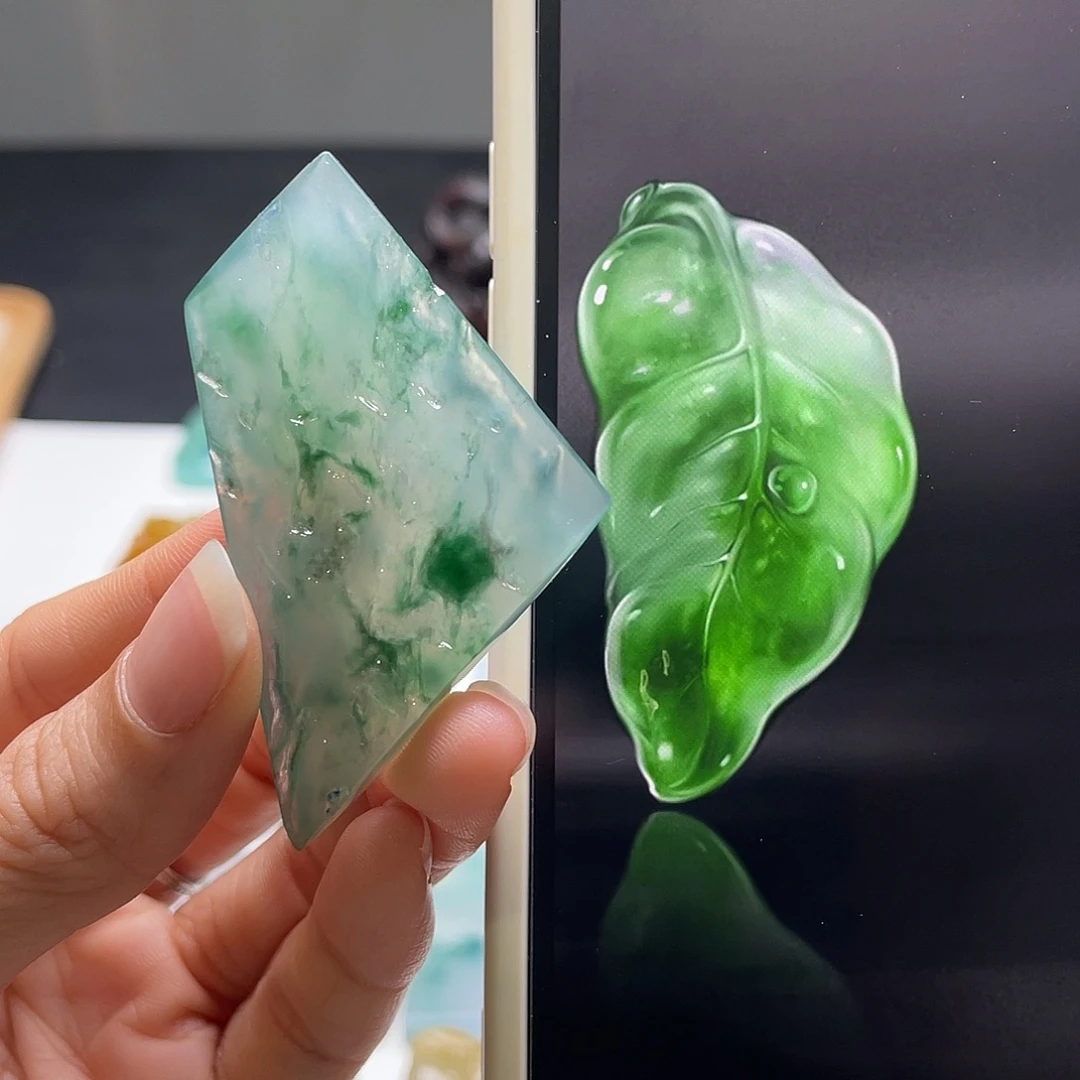 定制翡翠未镶嵌包工