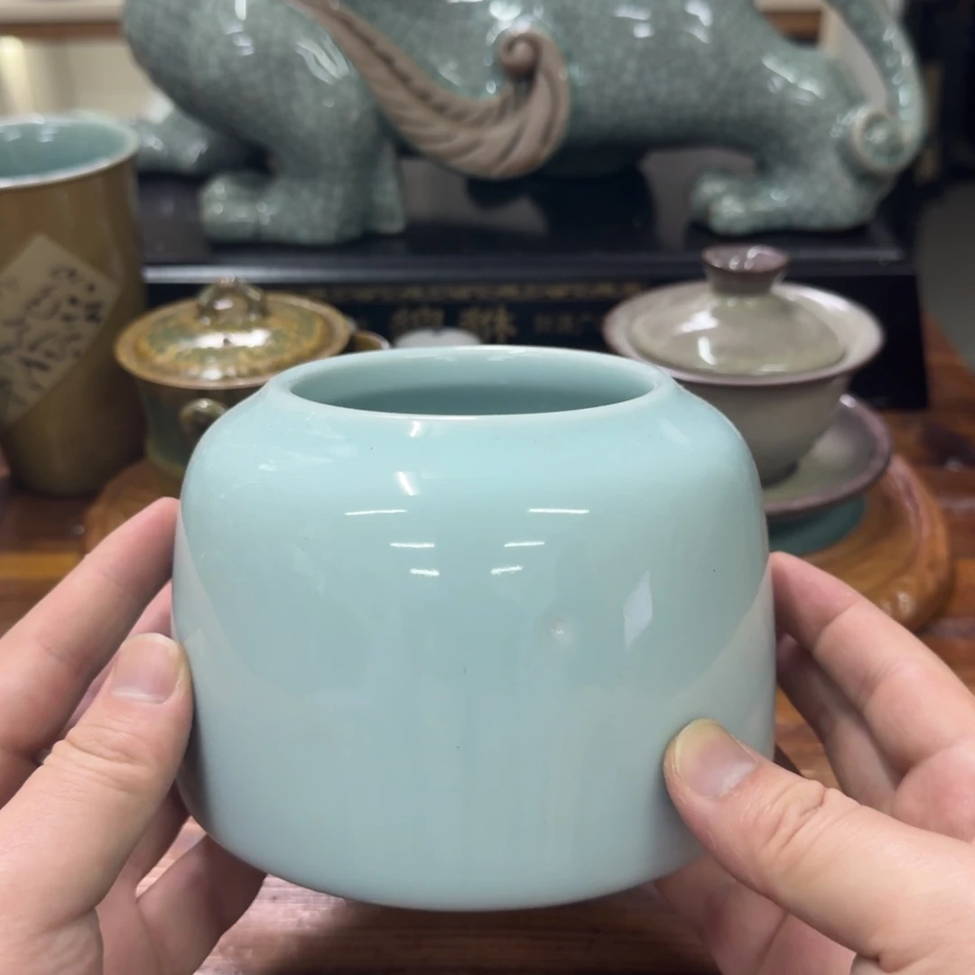 龙泉青瓷茶具微瑕9888