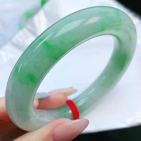 未镶嵌手镯翡翠55圆条882768