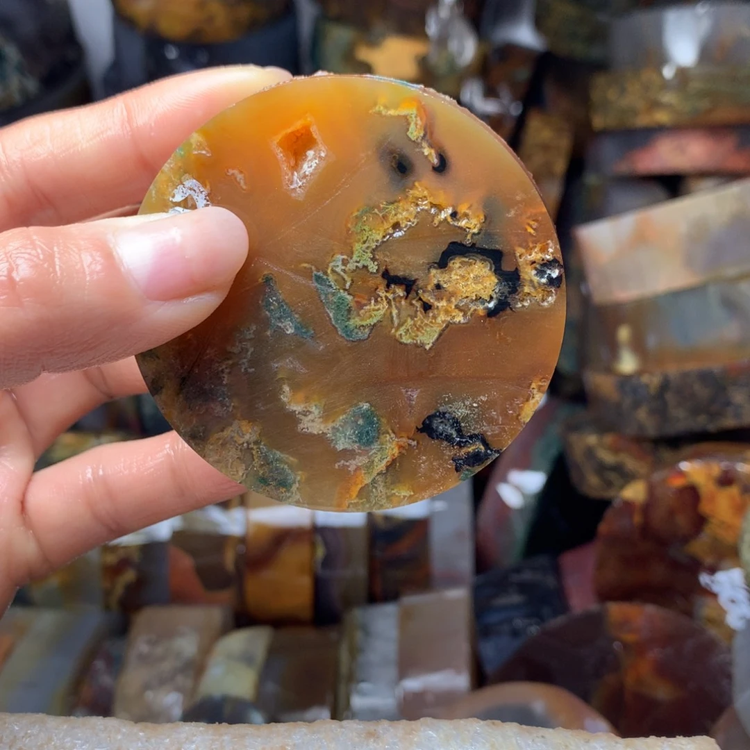 天***…定制玛瑙定制公主扣一个