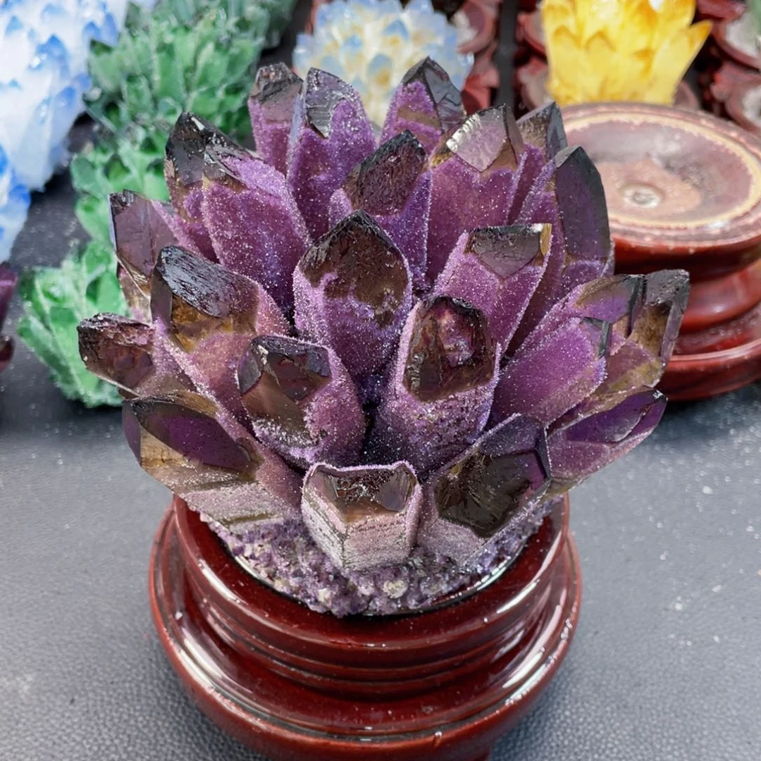 陶瓷大*?天然紫水晶588