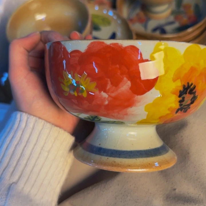 瓷片景德镇陶瓷手工手绘