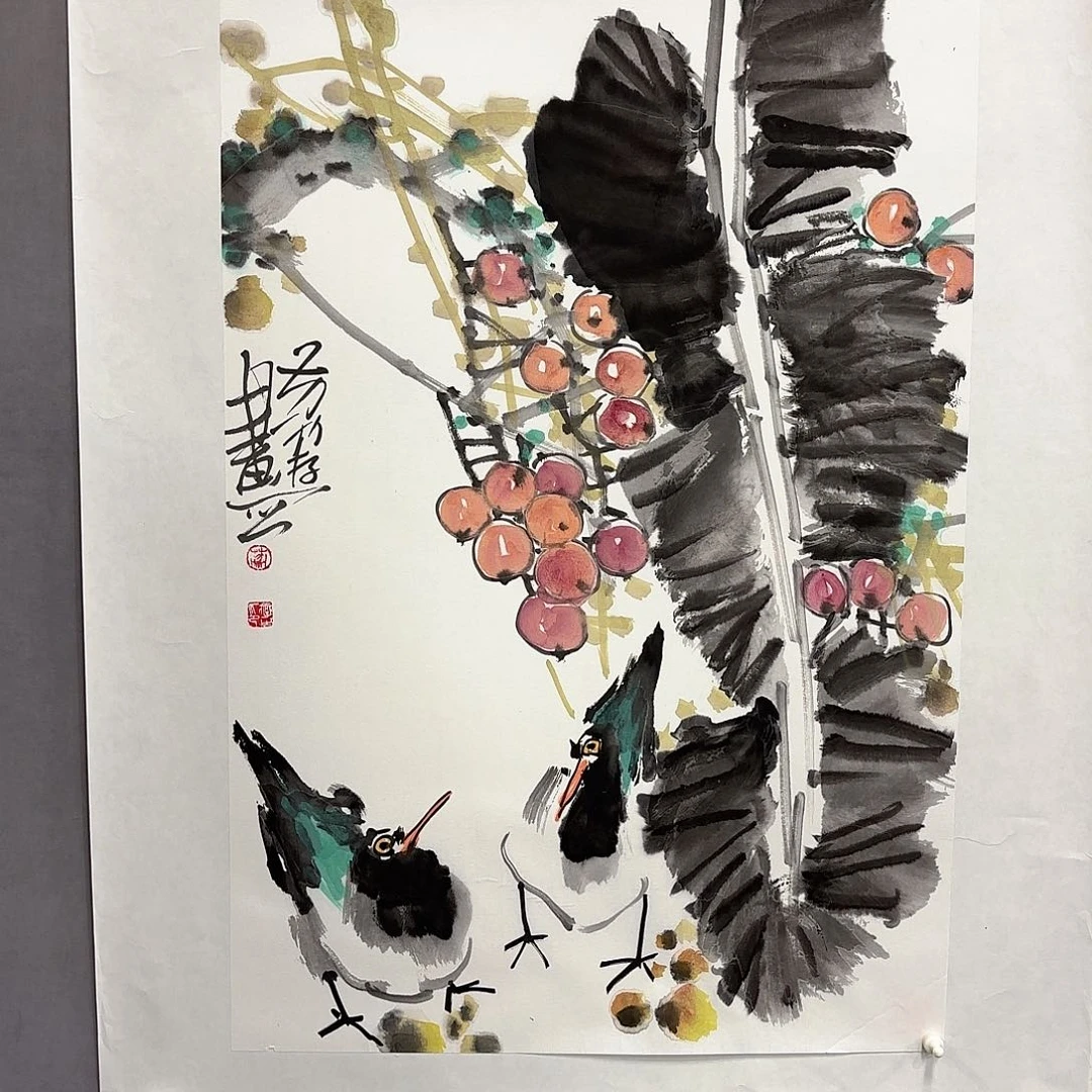 国画国画纯手绘作品请放心去藏