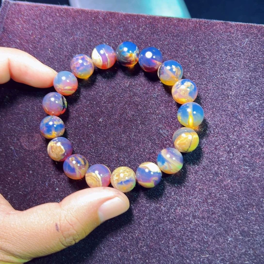 未镶嵌琥珀手链琥珀