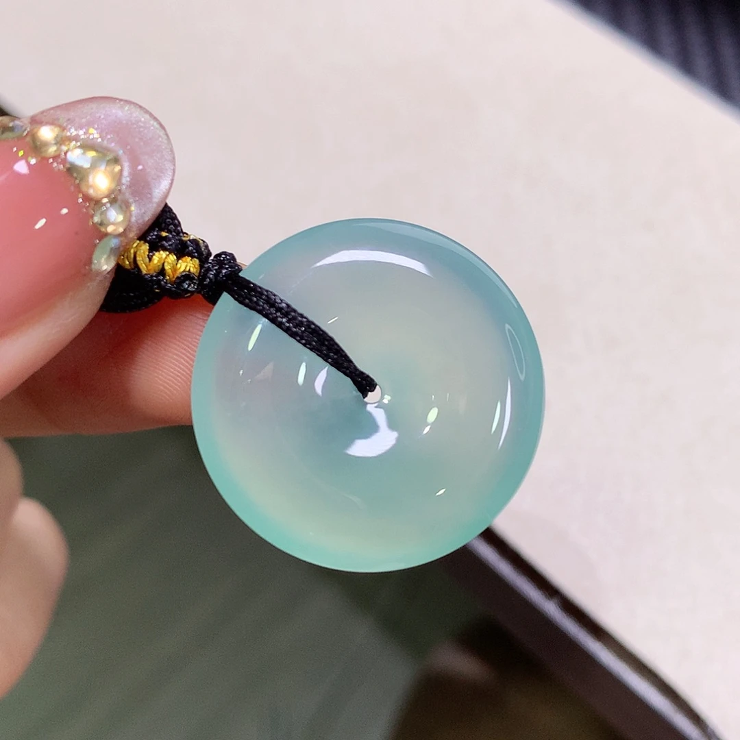 翡翠未镶嵌颈饰25-5.8