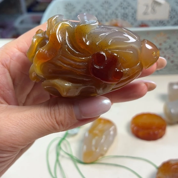 未镶嵌吊坠(不含链)玛瑙/玉髓