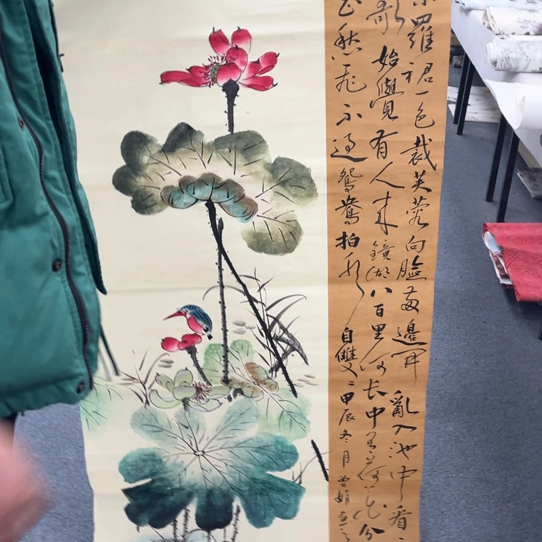 国画宣纸纯手绘字画